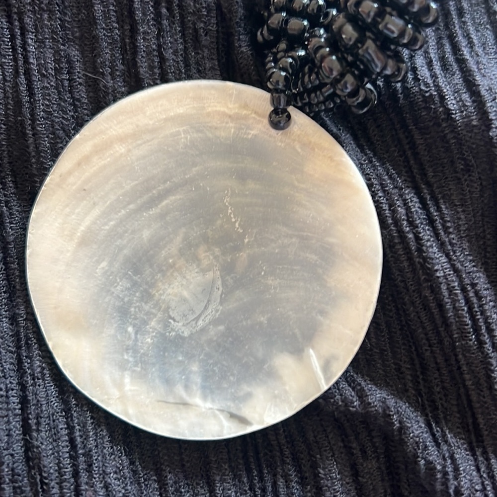 Beaded and Shell Necklace - Picture 3 of 3